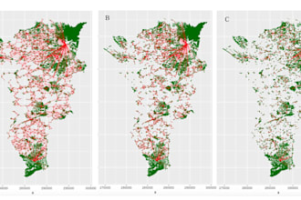 spatial analysis, data visualization, statistical analysis, geoinformatics