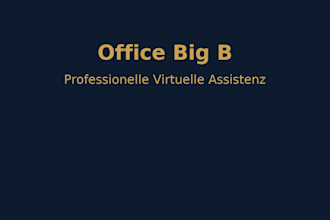 professioneller deutscher virtual assistant,büro, emails,buisnessorganisation