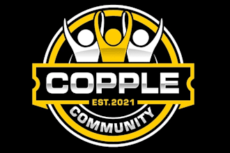 create exclusive and marvelous community logo design