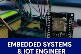 design and develop iot and embedded systems