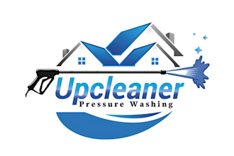 design a modern cleaning, maintenance and pressure washing logo