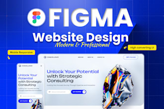 design custom website UI, landing page UI UX in figma under 12 hours