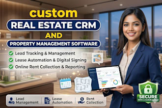 develop real estate CRM and property management software