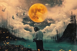 design album cover and mixtape cover art