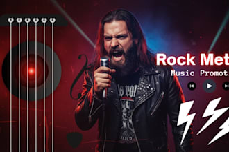 pitch your heavy rock metal music promotion to 1000 top playlist curator