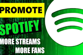 do organic spotify music promotion and playlist pitching