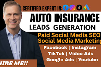 auto insurance leads facebook ads health insurance car insurance google ads