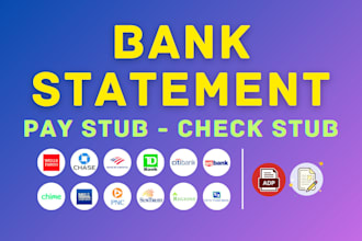 reconcile bank statement PDF to editable format