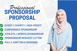 write and design a compelling sponsorship proposal package