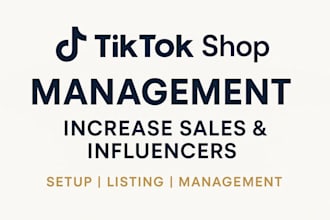 manage your tiktok shop