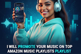 promote music playlist music amazon music