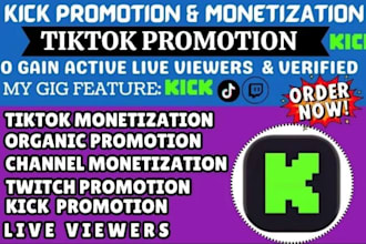 manage your twitch growth, design logo and banner for real followers
