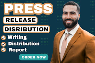 do press release distribution and PR publishing on top media outlets