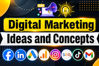 provide creative digital marketing ideas and concepts for brand growth