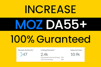 increase moz da 70 boost domain authority