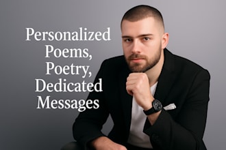 write personalized poems or romantic messages