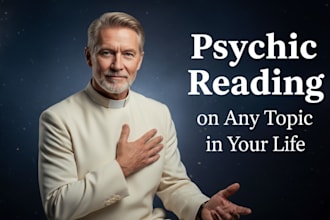 give you a powerful psychic reading on any topic in your life