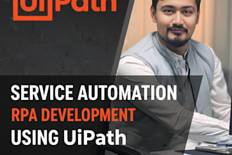 be your uipath rpa developer to automate your tasks