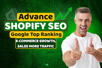 advance shopify SEO google top ranking mastery for your store