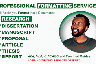 format thesis, disseration, article, manuscript in apa,havard