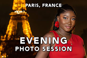 be your paris evening photographer