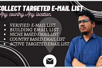 collect verified email list databases by location and profession