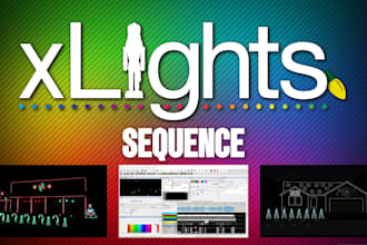 make you a custom xlights sequence