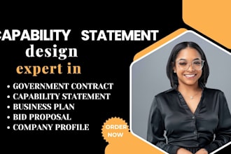 design capability statement, bid proposal, nhs tender, government contract, rfp