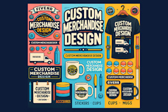 design unique graphics for apparel and merchandise