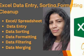 clean, format, merge, spilt excel data