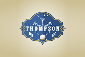 design exceptional golf club head cover logo