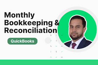 do monthly bookkeeping and reconciliation