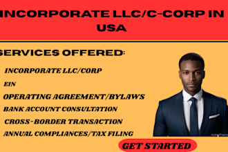 incorporate an llc or a c corp in the USA