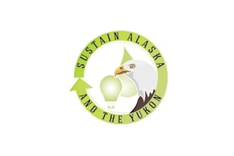 design modern sustain alaska the yukon logo