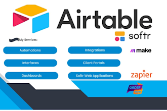 be your no code softr web app, airtable, and automation expert