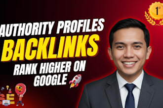 create high authority profile backlinks for SEO branding