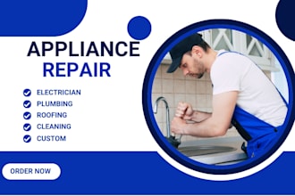 build home appliance repair website