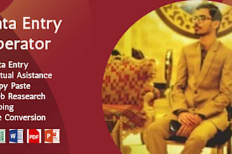 do data entry, data entry typing work job, copy paste and excel data entry