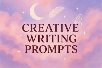 craft original creative prompts for stories, poems and scripts