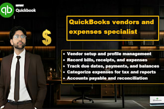 manage your quickbooks vendors, and expenses accurately