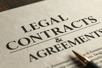 draft, review legal contracts, agreements, and company documents and file tm app