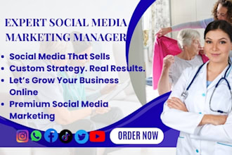 manage your home care elderly care social media marketing