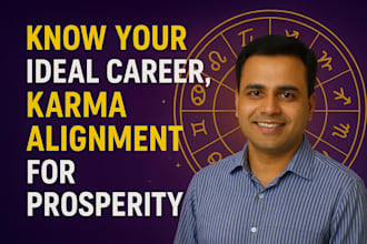 reveal your ideal career, karma alignment for prosperity through vedic astrology