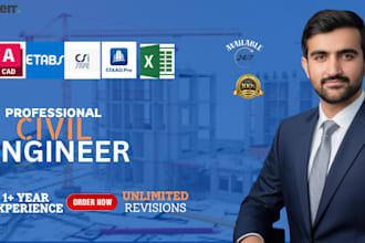do structural analysis and design of rcc and steel buildings in etabs, sap2000