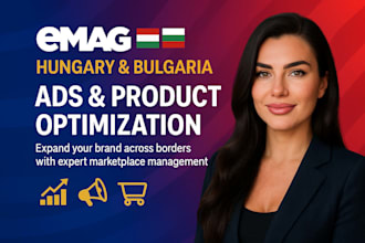 upload and optimize emag listings for romania bulgaria hungary
