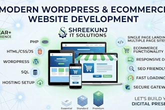 fix website bugs in wordpress, shopify, laravel, or wix, php