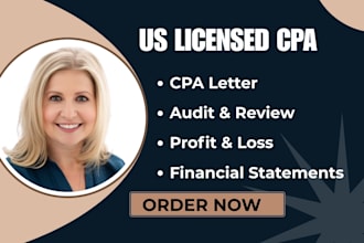 prepare audited financial statements as a licensed CPA