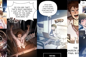 do webtoon, webtoon page, webcomic, graphics novel, webtoon artist