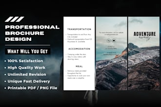 design real estate listing, offering memorandum, brochure, booklet, catalogue