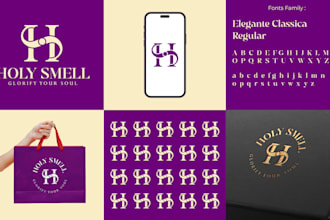 design a logo with full brand art direction